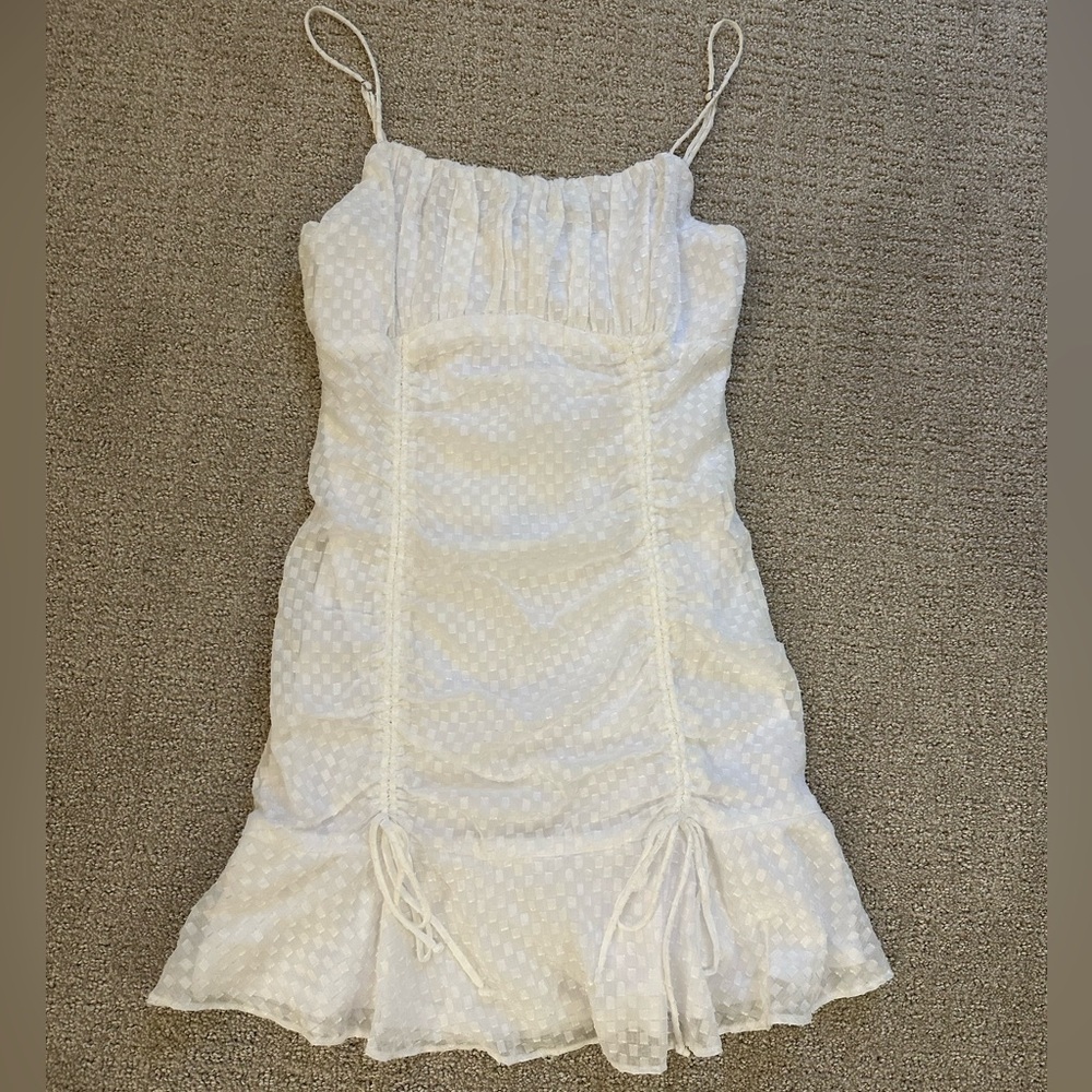 White American threads mini dress, size medium